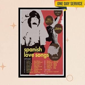 Spanish Love Songs September Usa 2025 Poster